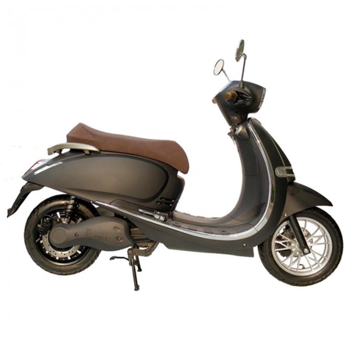 electric motorcycle Pusa brown